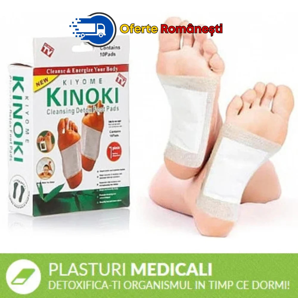 Set 10 plasturi Detox – Natural Kinoki™