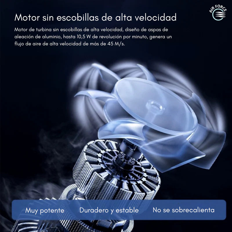 Soplador Air Force – Potente, Compacto y ¡Sin Cables! 🚀