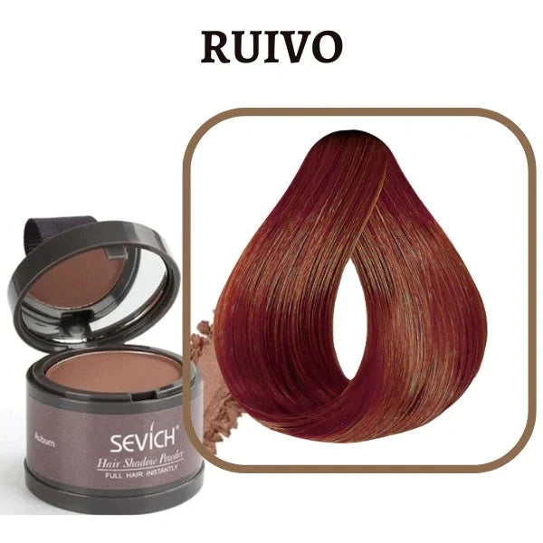 Tinta de cabelo em pó Sevích + Brinde Exclusivo