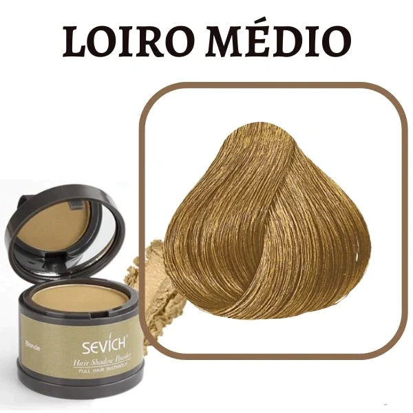 Tinta de cabelo em pó Sevích + Brinde Exclusivo