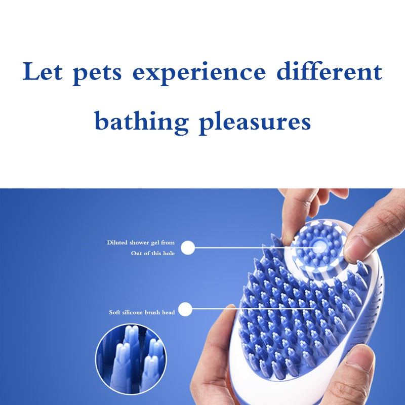 PET LIMPO - Escova Massageadora 2 em 1