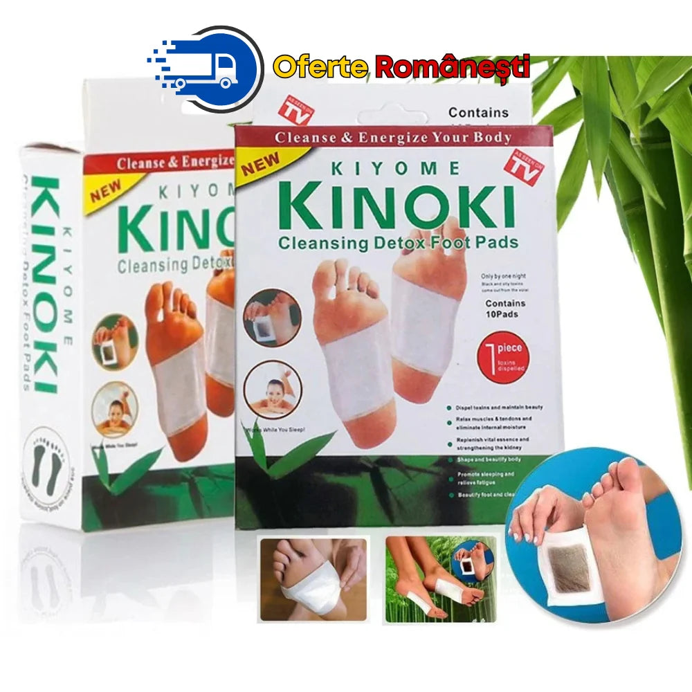 Set 10 plasturi Detox – Natural Kinoki™