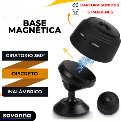 (COMPRA 1 Y LLEVA 2) Mini Cámara Espía PREMIUM + Regalo Sorpresa [1080P ULTRA HD]