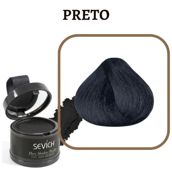 Tinta de cabelo em pó Sevích + Brinde Exclusivo