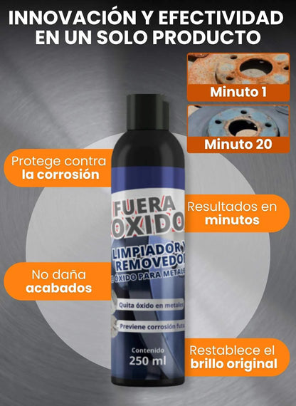 FUERAÓXIDO - ¡REMUEVE ÓXIDO Y SARRO SIN ESFUERZO!