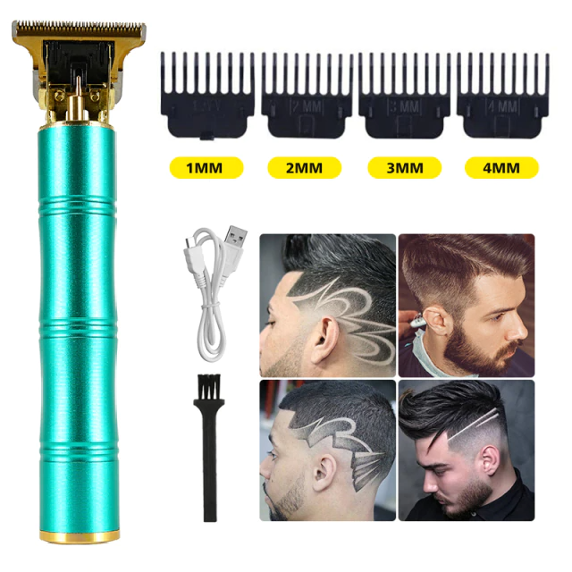 Barbeador Titanium© com 4 Pentes + Frete Grátis + Brinde EspeciaI