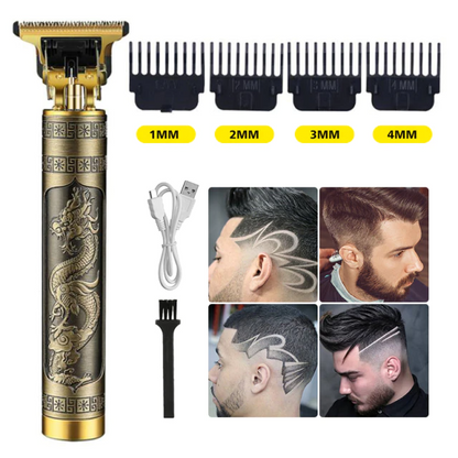 Barbeador Titanium© com 4 Pentes + Frete Grátis + Brinde EspeciaI