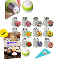 Kit Floral Completo + Acessórios GRÁTIS (13 Pcs)