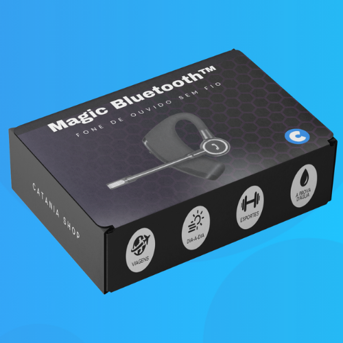 Fone Magic Bluetooth™ (Compatível em todos os celulares)