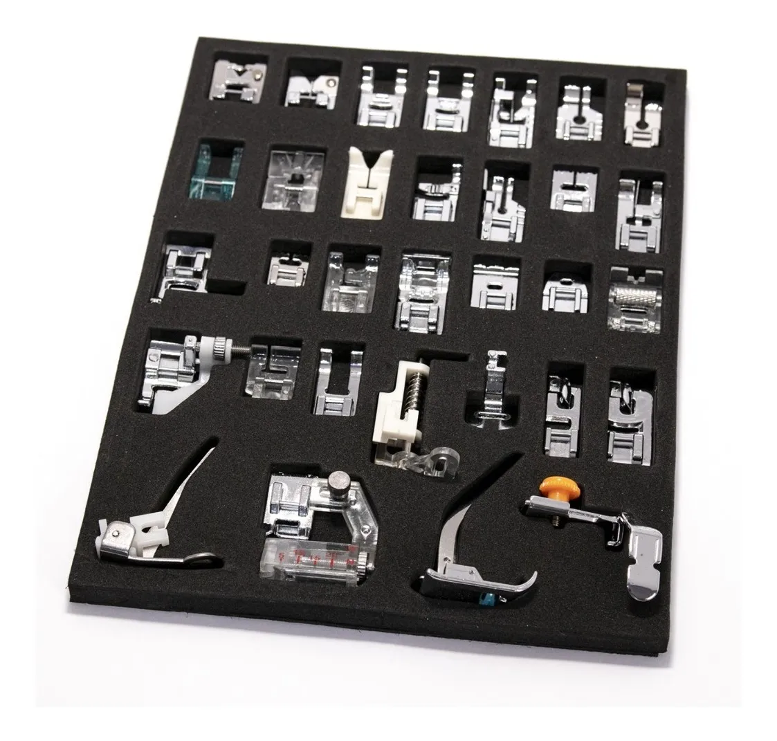 Super Kit com 32 Calcadores + Manual (Máquinas Domésticas e Industriais)