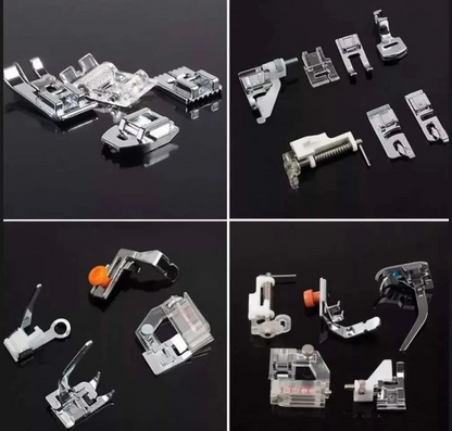 Super Kit com 32 Calcadores + Manual (Máquinas Domésticas e Industriais)