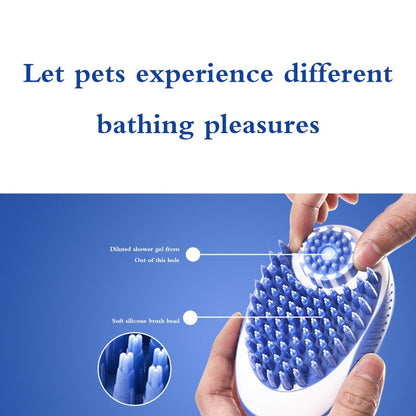 PET LIMPO - Escova Massageadora 2 em 1