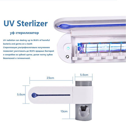 ESCOVA PRO® ESTERILIZADOR UV - Elimine Vírus e Germes!
